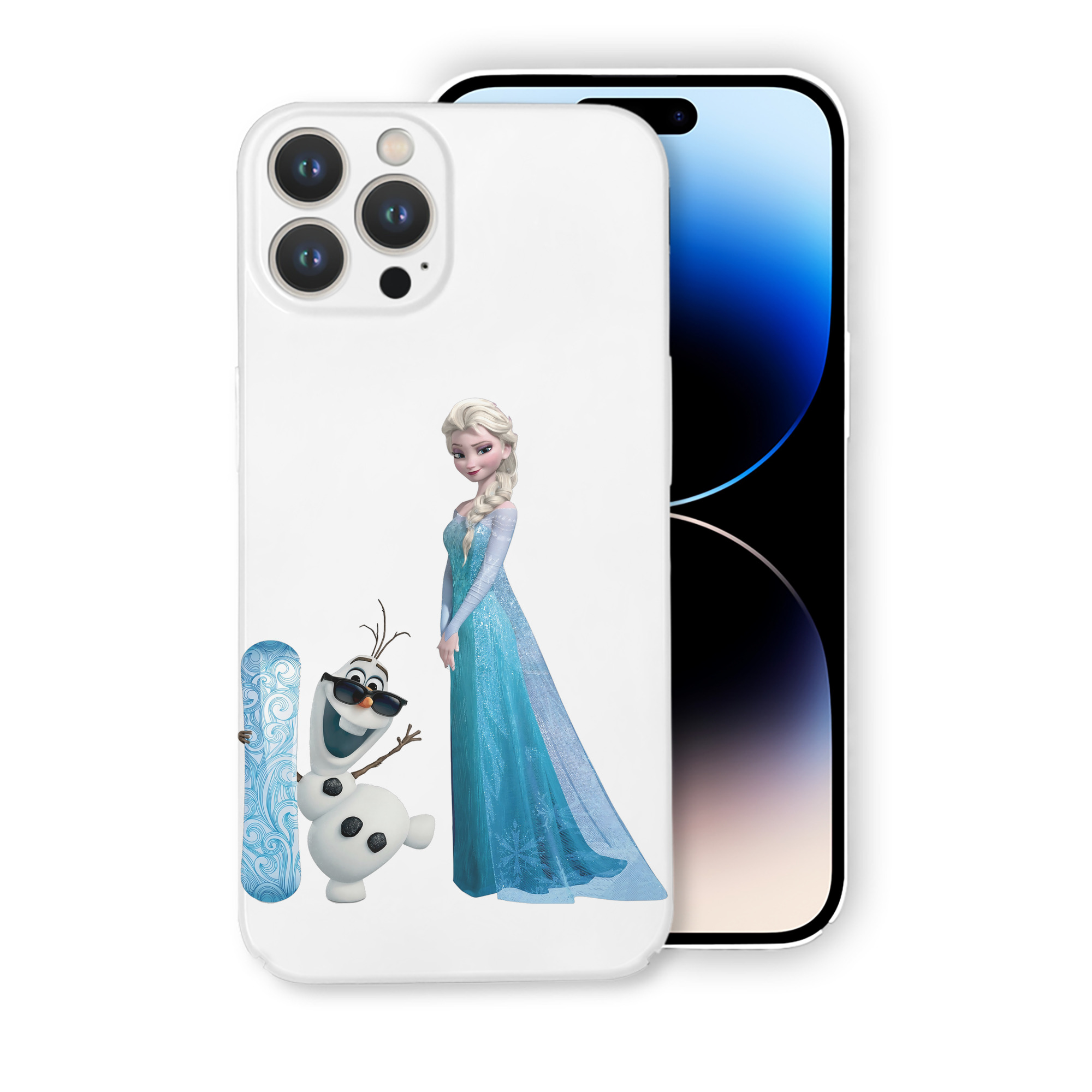 （画像用） アナと雪の女王 アンナ エルサ Frozen Anna Elsa 【iPhone 14シリーズ対応】ハードケース